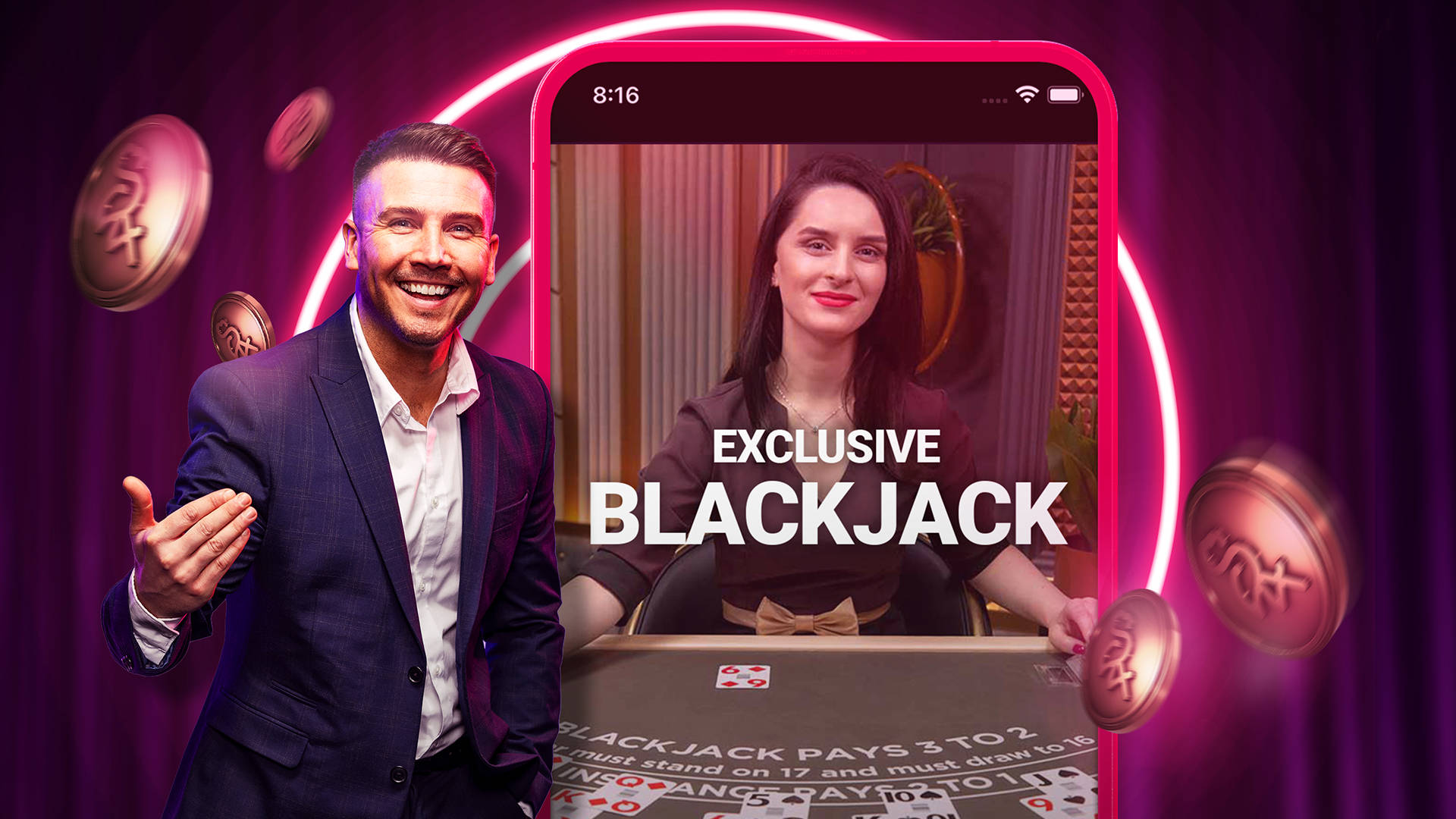 GET £12 IN LIVE CASINO CHIPS