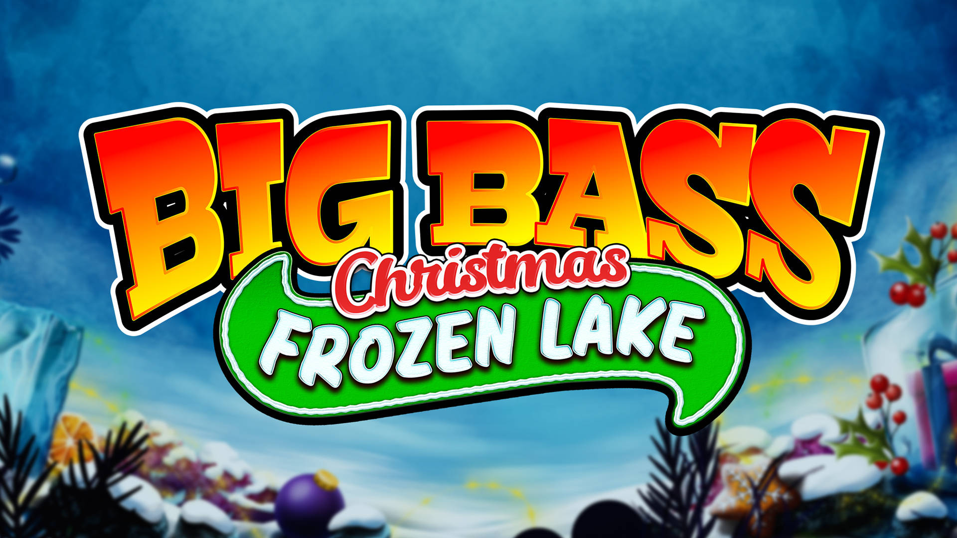 Big Bass Christmas - Frozen Lake