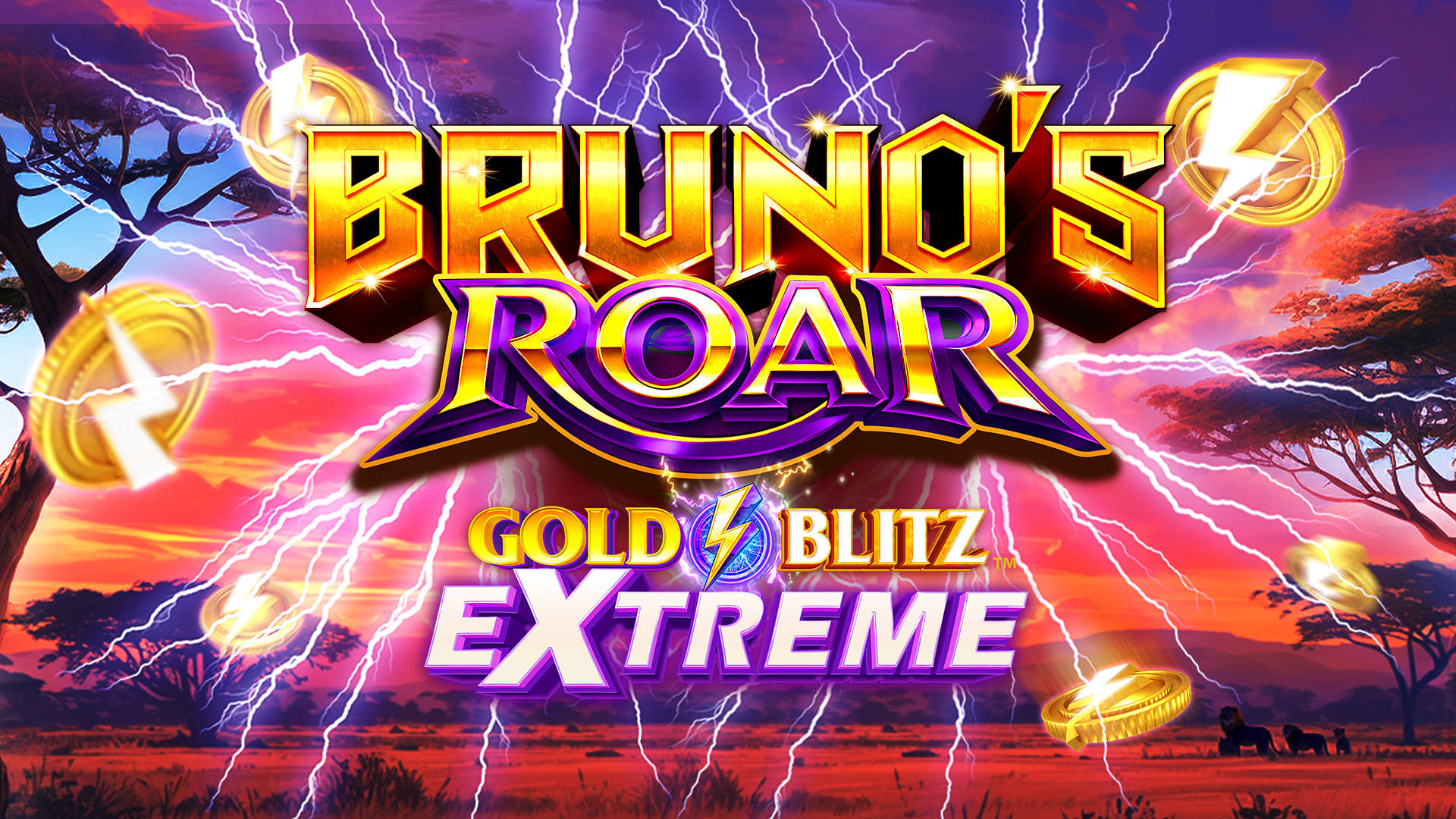Bruno's Roar Gold Blitz Extreme game tile