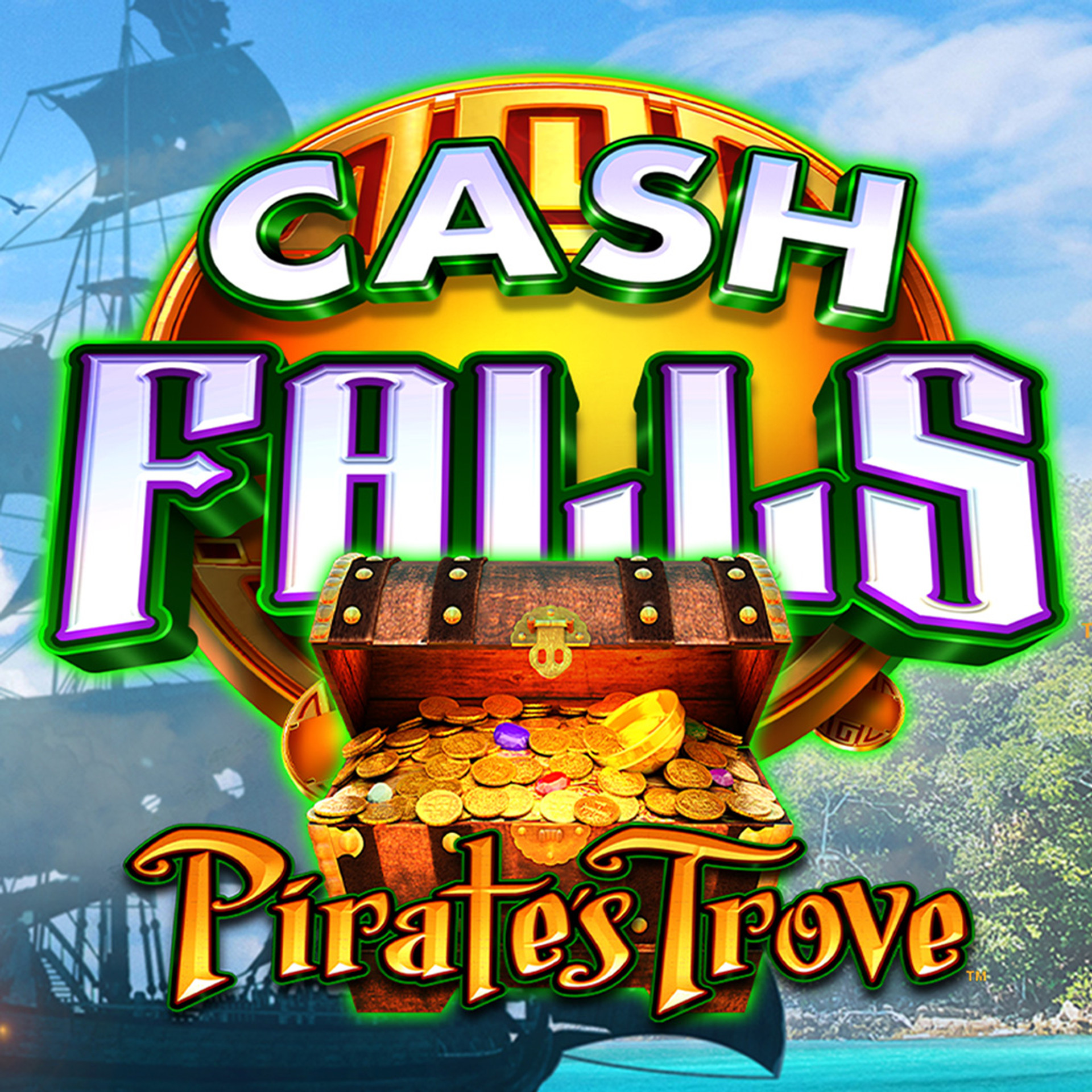 Cash Falls Pirates Trove