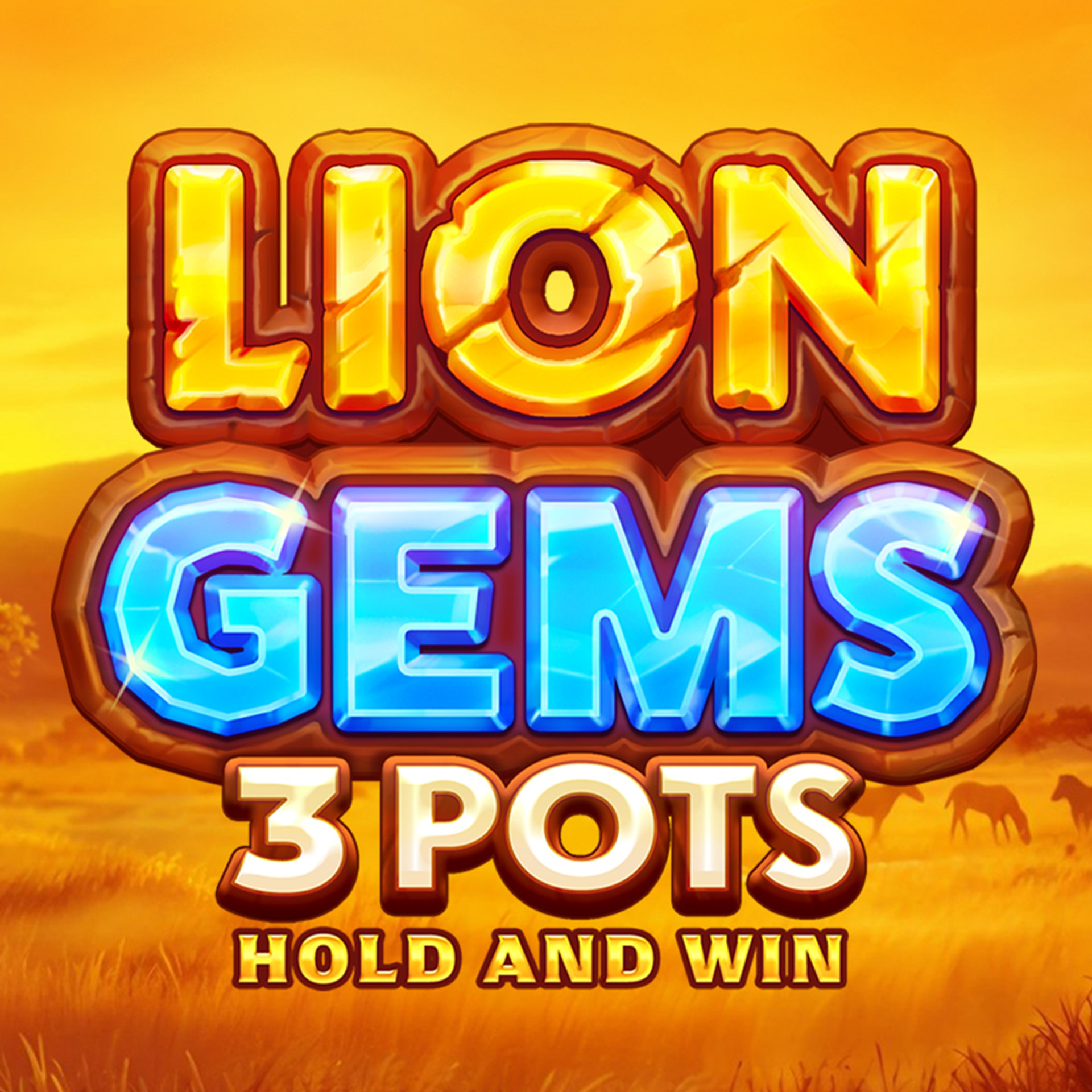 Lion Gems 3 Pots: Hold and Win