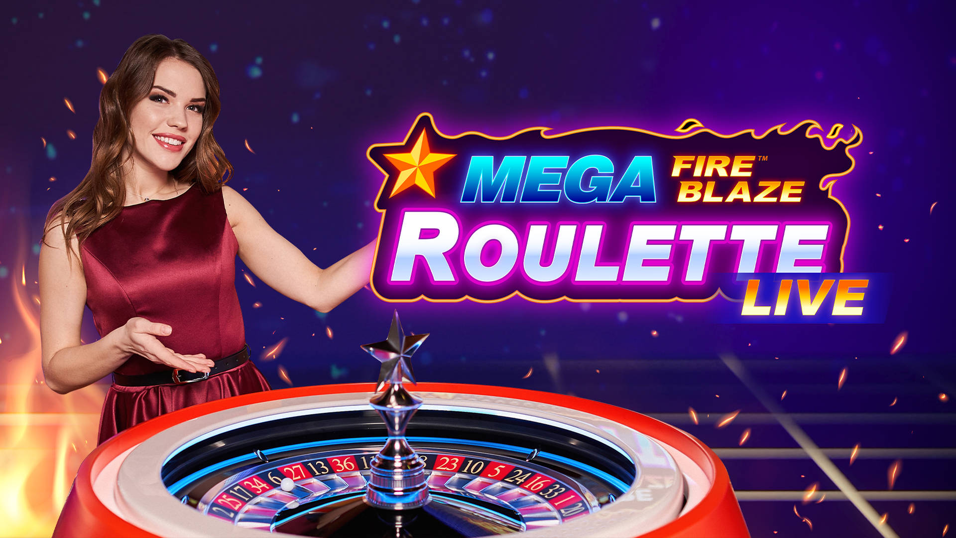 reputable Mega Fire Blaze Roulette sign-up offer advertisement