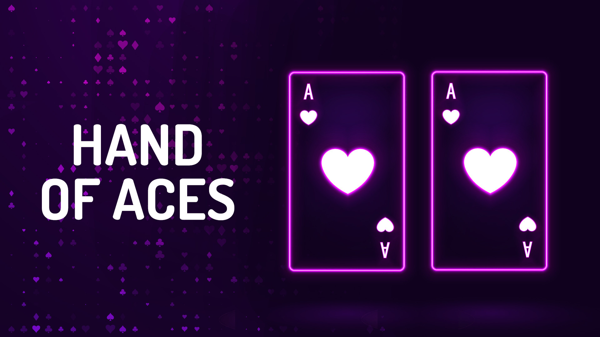 Visualtion of a hand with two aces
